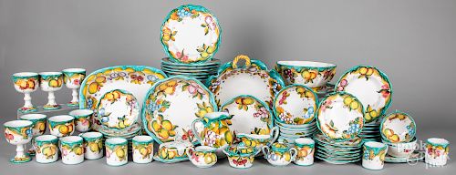 Italian hand-painted dinnerware