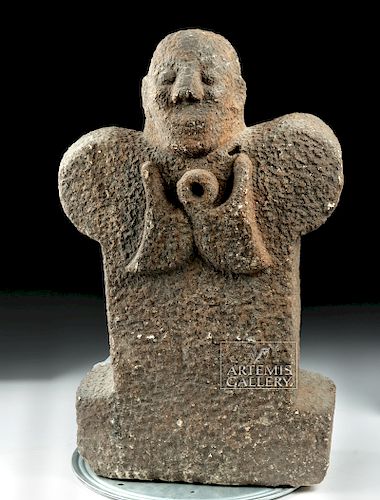 19th C. Indonesian Flores Island Stone Ancestral Figure