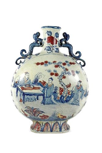 Late 20th Century Oriental Porcelain Vase