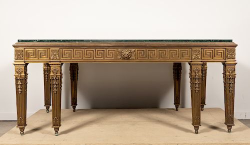 George II Style Marble Top Table, William Kent