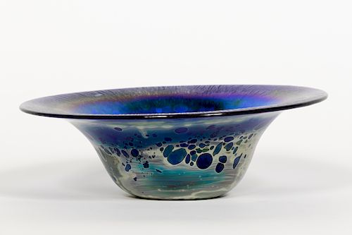 Roger Roland Correia Art Glass Bowl