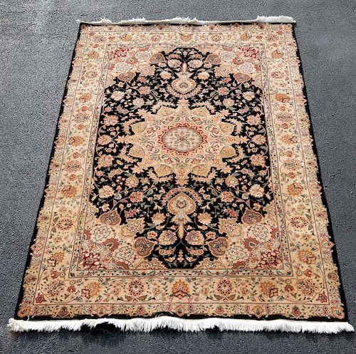 Hand Woven Tabriz Rug or Carpet, 5’ 10" x 8’ 10”