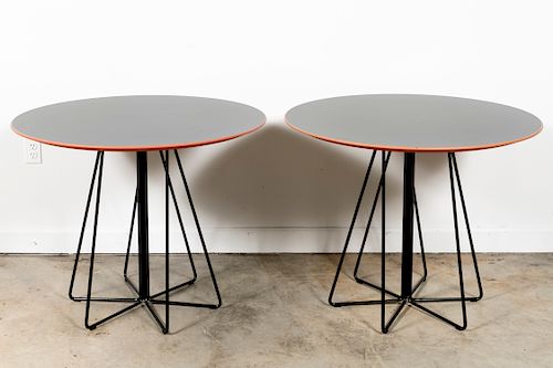Pair, Vignelli Designs for Knoll Paper Clip Tables