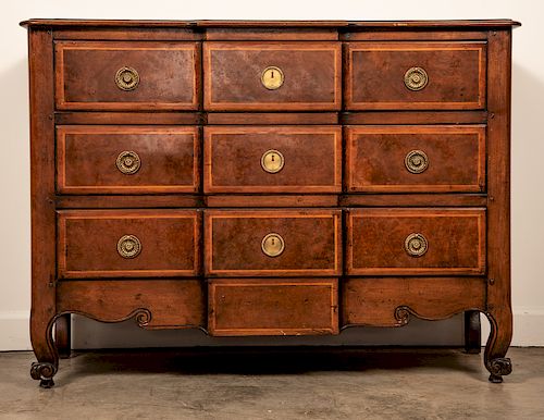 Henredon Acquisitions 3-Drawer Fruitwood Commode