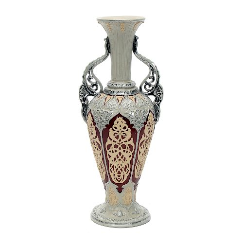 Mid-19th Century Villeroy and Boch Vase