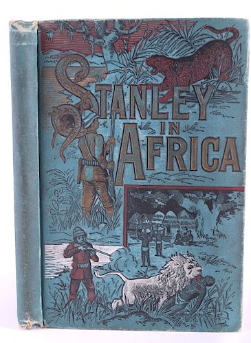 Stanley in Africa by Boyd First Edition 1889