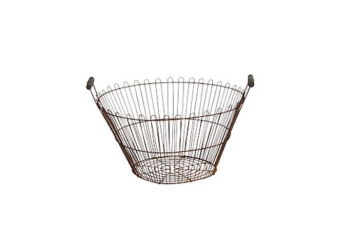Vintage French Wirework Potato Basket