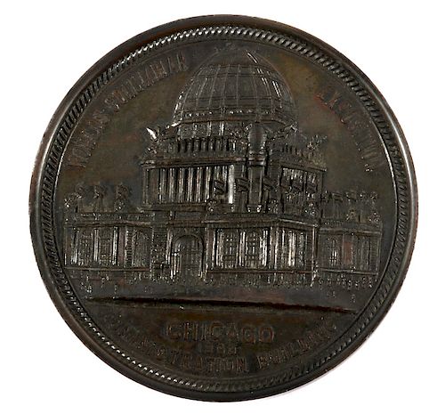 1893 Columbian Exposition Rambler Bicycle Coin