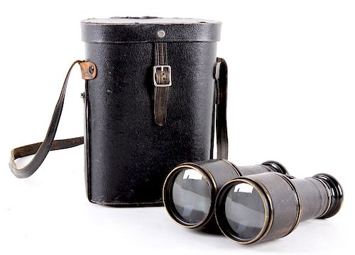 Antique French Field Binoculars