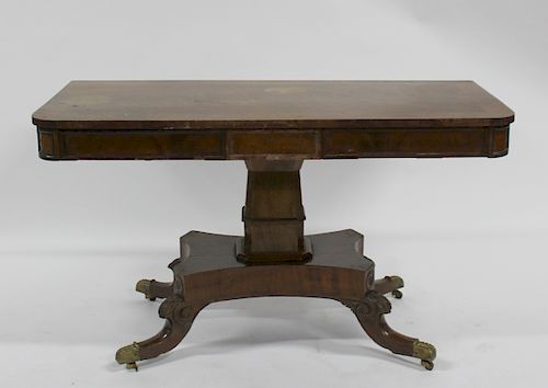 Antique Duncan Phyffe Style Sofa Table.