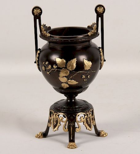 FRENCH BRONZE NEOCLASSICAL FORMED URN
