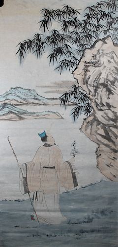 Manner of Daqian Zhang, Man in Landscape