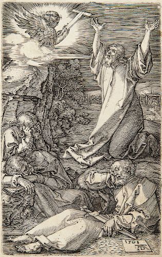 Albrecht Dürer (German, 1471-1528)  Christ on the Mount of Olives