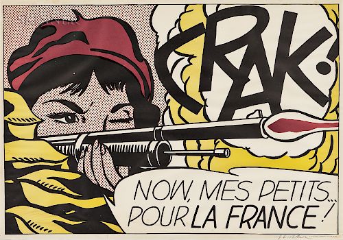 Roy Lichtenstein (American, 1923-1997)  Crak!