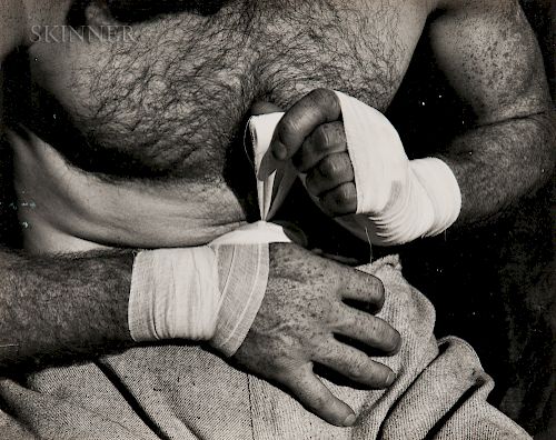 Willard Van Dyke (American, 1906-1986)  Boxer's Hands