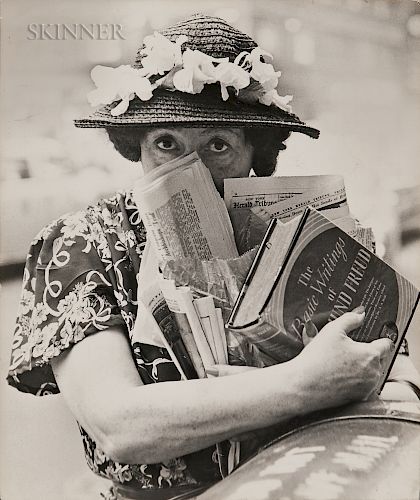 Louis Faurer (American, 1916-2001)  Freudian Woman, New York City