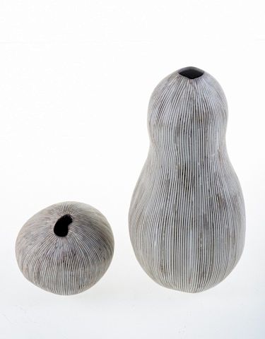 Gourd Form Pottery Vessels