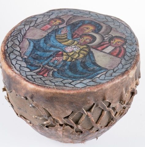 Drum with Painted Head