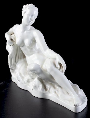 Rosenthal Art Deco Porcelain Reclining Nude