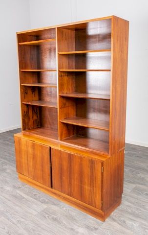Danish Bookcase Cabinet