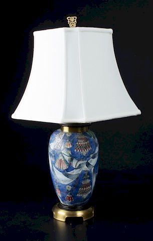 Oriental Style Ceramic Lamp