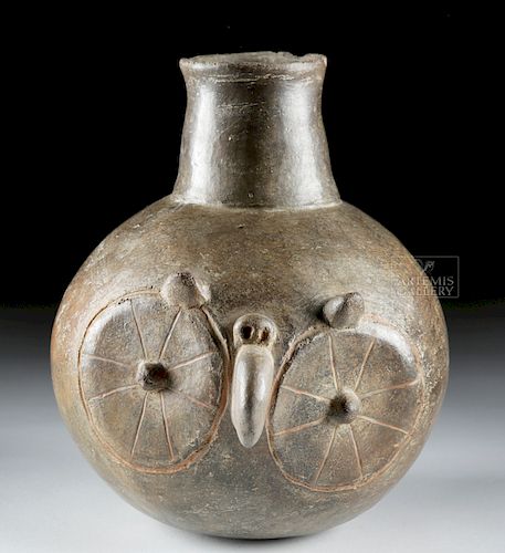 Chavin Tembladera Pottery Owl Vessel w/ TL