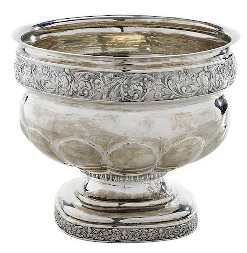 Coin Silver Footed Bowl