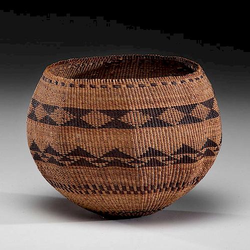 Pomo Basket From the Collection of Mrs. J. W. Howard 