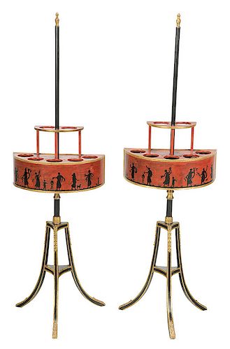 Pair Regency Style Plant Stands