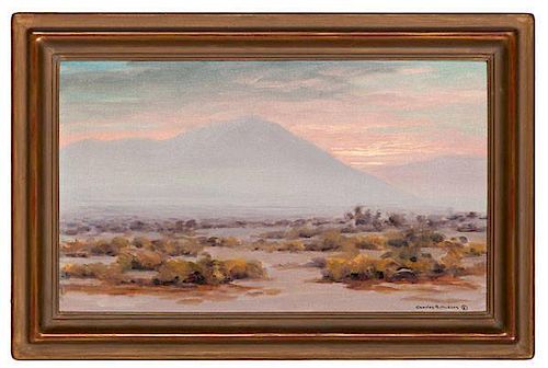 Charles Bradford Hudson (American, 1865-1939) Oil on Canvas 