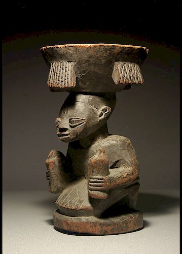 Yoruba Peoples Agere Ifa Bowl