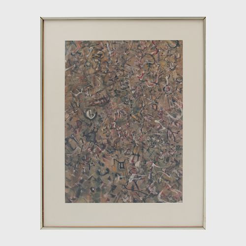 After Mark Tobey (1890-1976): Earth Circus
