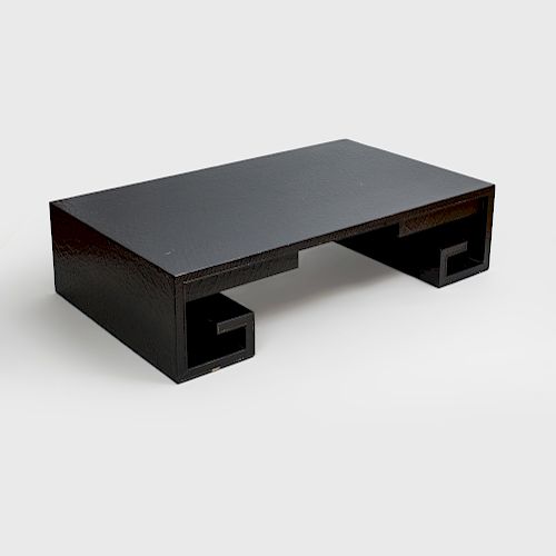 Black Lacquer Coffee Table, in the Chinese Taste