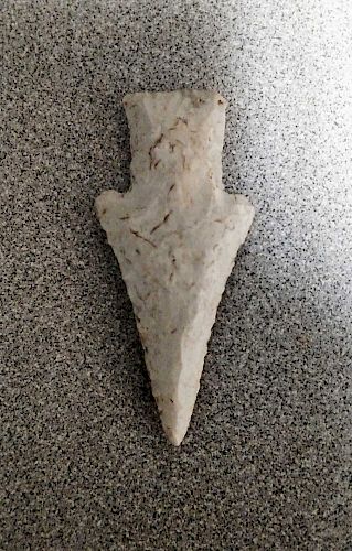 Early Archaic Period Hardin Barbed Beveled Point