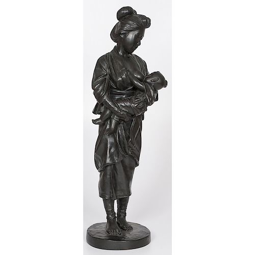 Japanese Meiji-style Bronze