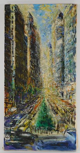 American New York School Expressionist Painting