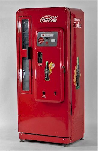 1959 CS-72 Cavalier Coca-Cola Coke Vending Machine