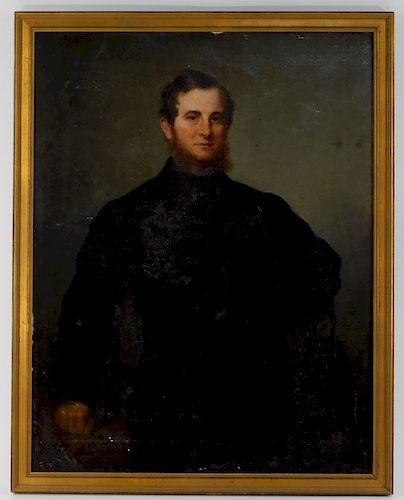 Joseph Alexander Ames Portrait Painting of a Man