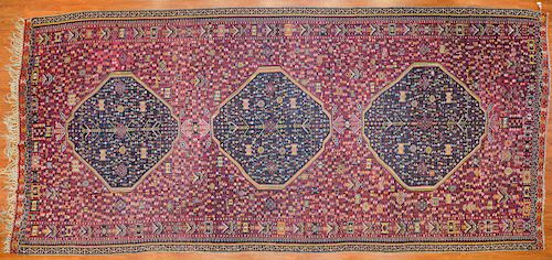 Antique Turkish Kelim carpet, approx. 8.5 x 18.3