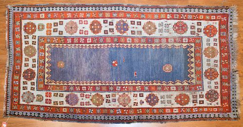 Antique Caucasian rug, approx. 3.6 x 6.6
