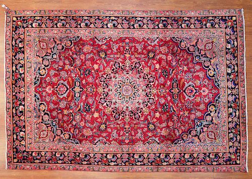 Persian Meshed rug, approx. 6.3 x 9.2