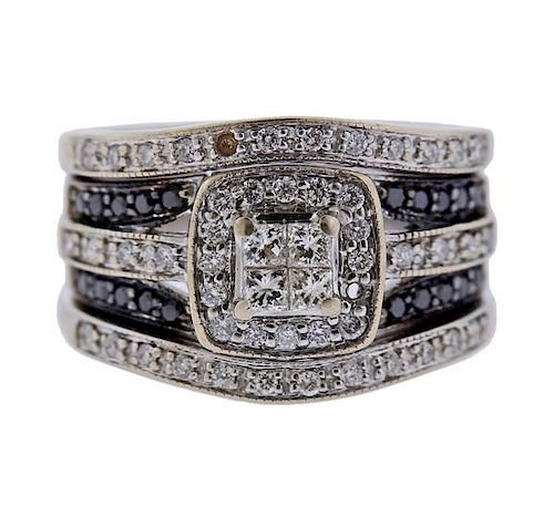 14k Gold Diamond Engagement Bridal Ring