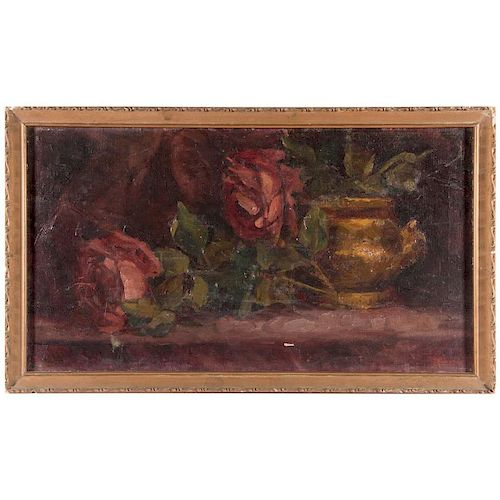 Still life with roses.