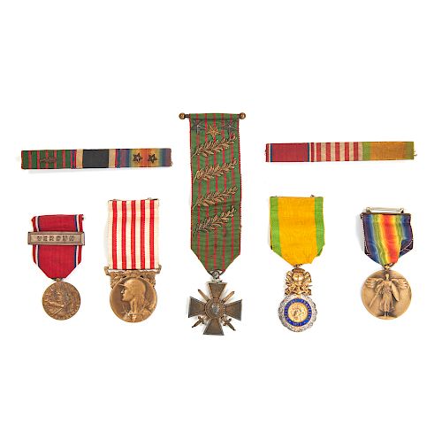 World War I Medals and Decorations of Pilot George W. Hayes