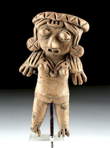 Michoacan Pottery Pretty Lady Figure