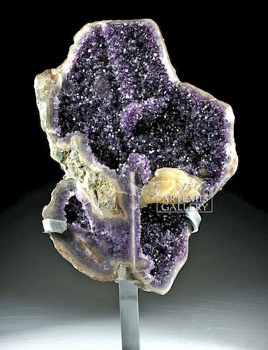 Large & Gorgeous Amethyst Geode Section