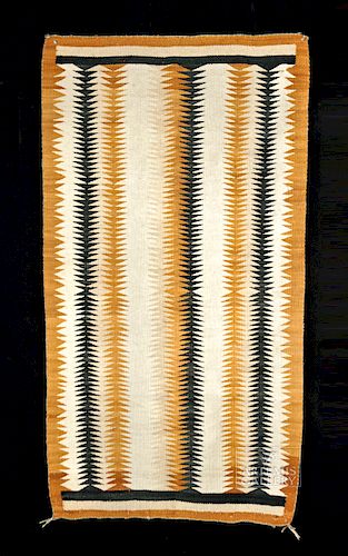 Early 20th C. Navajo Textile Saddle Blanket
