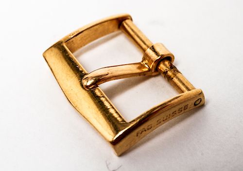 Patek Philippe 18K Gold Watch Buckle sold at auction on 3rd ...