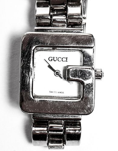Gucci "G" Swiss Wrist Watch Water Resistant