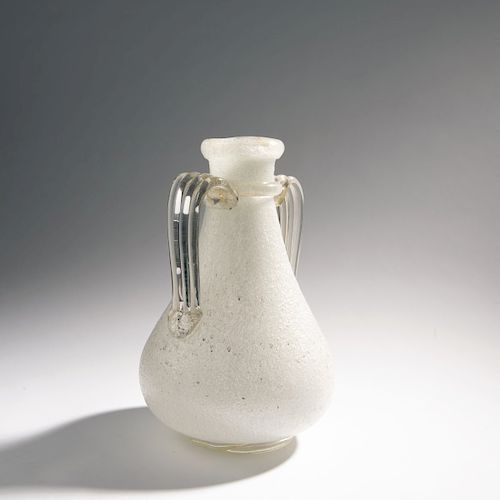 Ercole Barovier, 'Pulegoso' handles vase, c. 1930